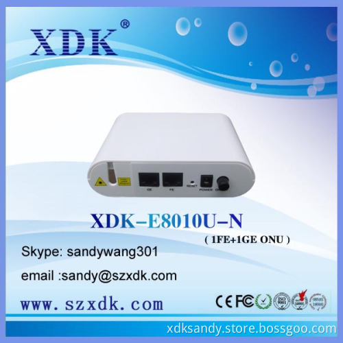 EPON ONU 1GE+1FE ONU 1GE GPON ONT